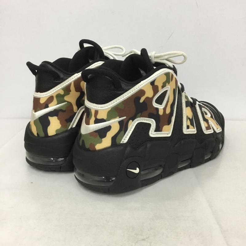 ナイキ NIKE スニーカー スニーカー CJ6122 001 AIR MORE UPTEMPO 96 QS 27.5cm 箱有 27.5cm ロゴ、文字 黒 / ブラック /  メンズ USED 古着 中古 10141543