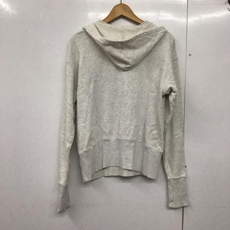 チャンピオン Champion パーカー 長袖 長袖パーカー プルオーバーパーカー スウェット 無地 白 / ホワイト /  メンズ USED 古着 中古 10142420