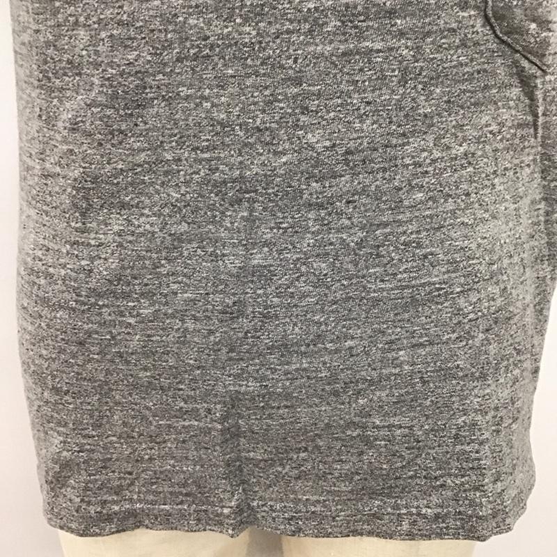 フィルメランジェ FilMelange Tシャツ 半袖 半袖カットソー プリントTシャツ クルーネックカットソー 3 無地 灰 / グレー /  メンズ USED 古着 中古 10125332
