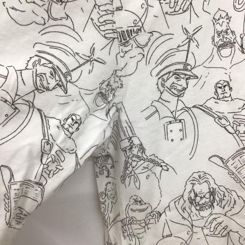 グラニフ graniph Tシャツ 半袖 半袖カットソー プリントTシャツ クルーネックカットソー XL プリント 白 / ホワイト /  メンズ USED 古着 中古 10149113