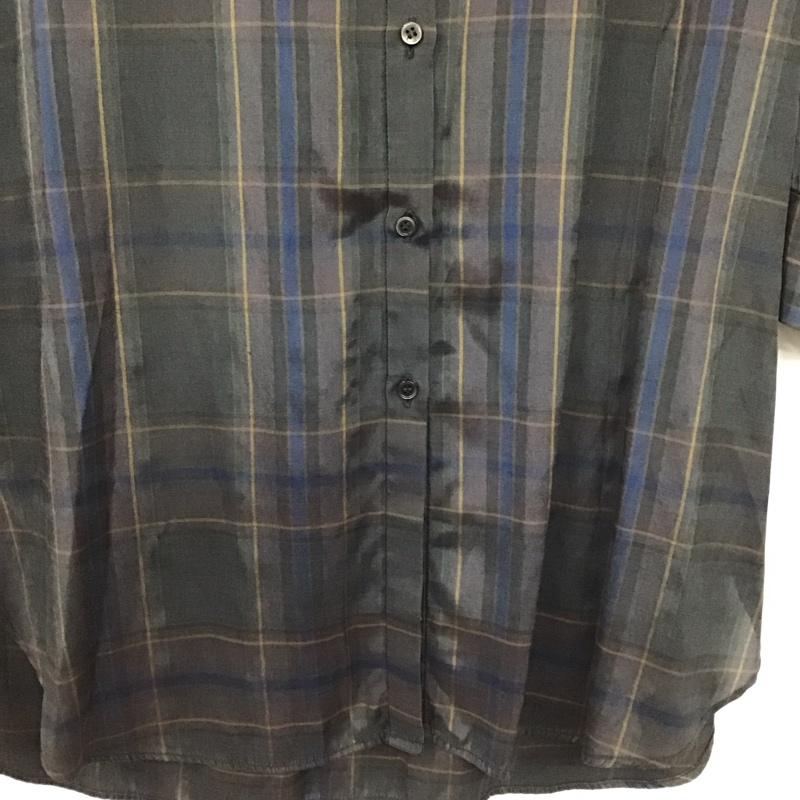 ロッソ ROSSO シャツ、ブラウス 長袖 8-c13ahgw025 チェック柄ロングシャツ チュニック FREE チェック マルチカラー / マルチカラー /  レディース USED 古着 中古 10146472