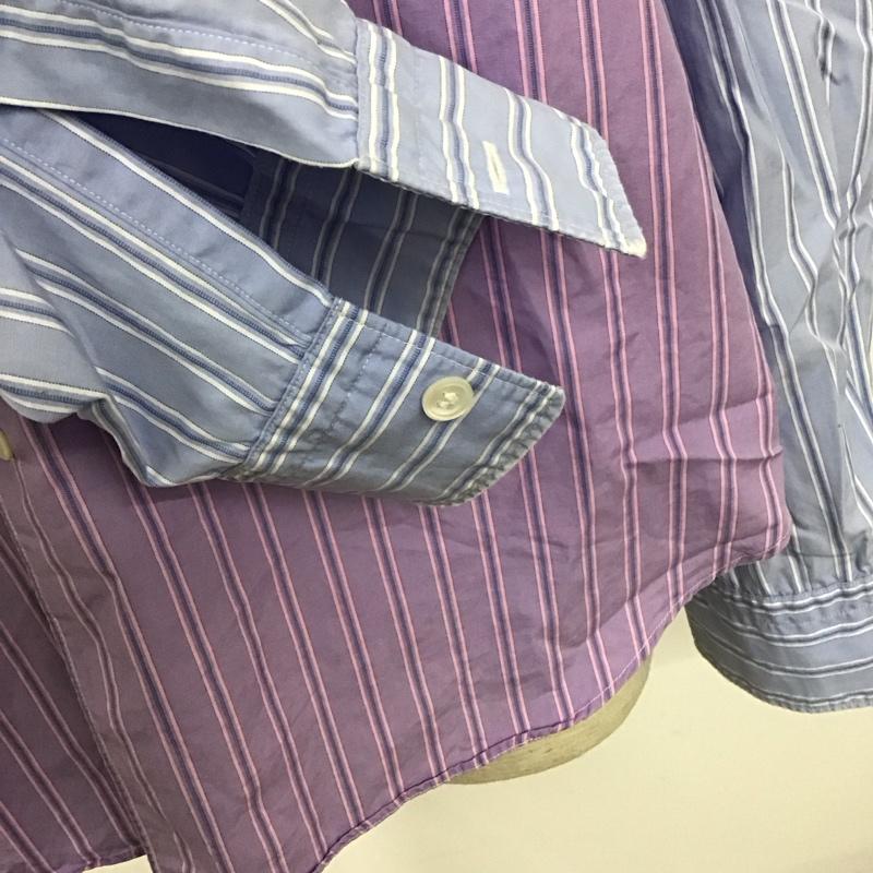 コムデギャルソンオム COMME des GARCONS HOMME シャツ、ブラウス 長袖 長袖シャツ カジュアルシャツ カラーシャツ ストライプシャツ L ストライプ マルチカラー / マルチカラー /  メンズ USED 古着 中古 10110207