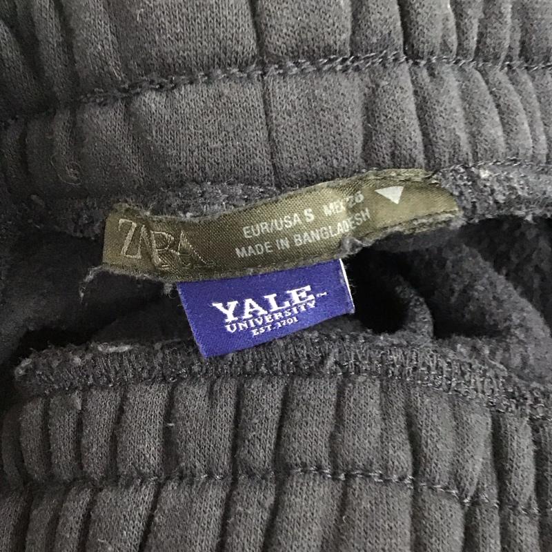 ザラ ZARA ボトムス ボトムス 4174/305/401 YALE フリースジョガーパンツ S 無地 紺 / ネイビー /  レディース USED 古着 中古 10140893