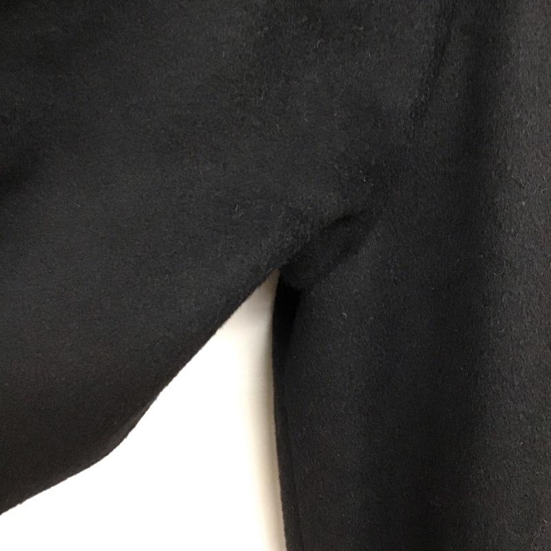 バーバリーズ BURBERRYS コート コート一般 ロングコート カラージャケット アウター 無地 黒 / ブラック /  レディース USED 古着 中古 10143614