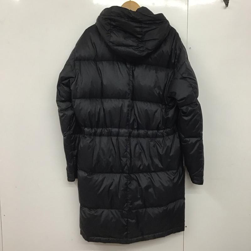 エディーバウアー Eddie Bauer ジャケット、上着 ジャンパー、ブルゾン ジップアップロングジャケット ナイロンジャケット アウター M 無地 紺 / ネイビー /  メンズ USED 古着 中古 10141814