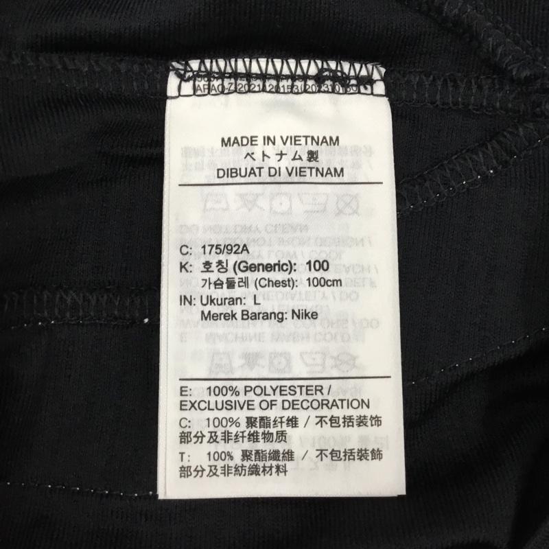 ナイキ NIKE シャツ、ブラウス 半袖 FN2876-010 Dri-FIT DNA CROSSOVER S/S TOP L 無地 X ロゴ、文字 黒 / ブラック /  メンズ USED 古着 中古 10113426