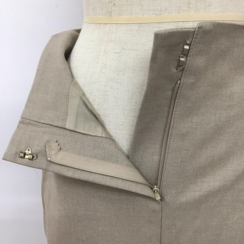 古着 USED スカート ロングスカート タイトスカート スリット LAULEN S 無地 ベージュ / ベージュ /  レディース USED 古着 中古 10108239