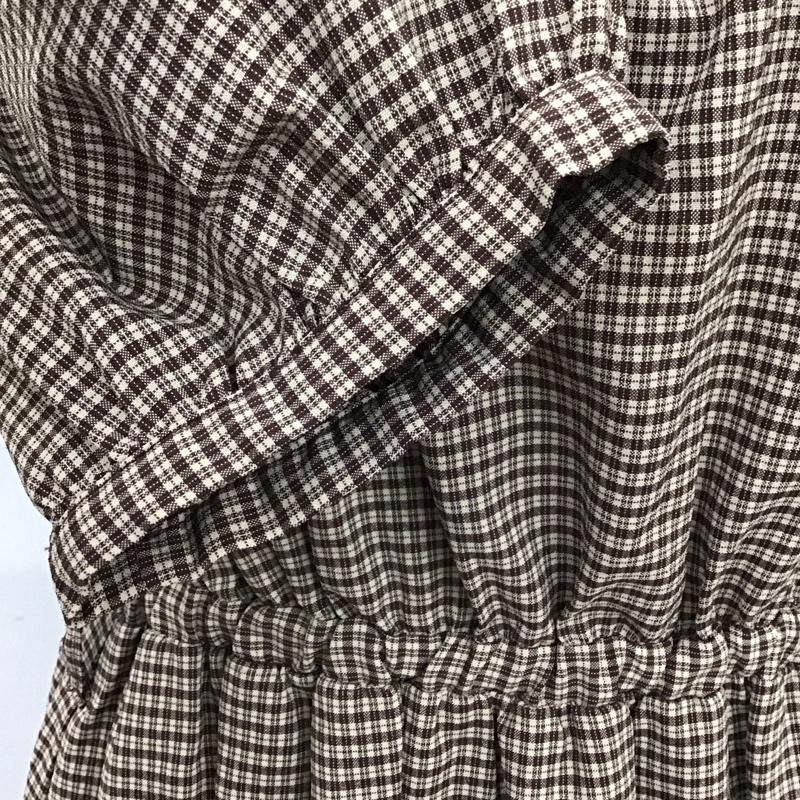 マジェスティックレゴン MAJESTIC LEGON ワンピース ロングスカート M チェック マルチカラー / マルチカラー /  レディース USED 古着 中古 10117245