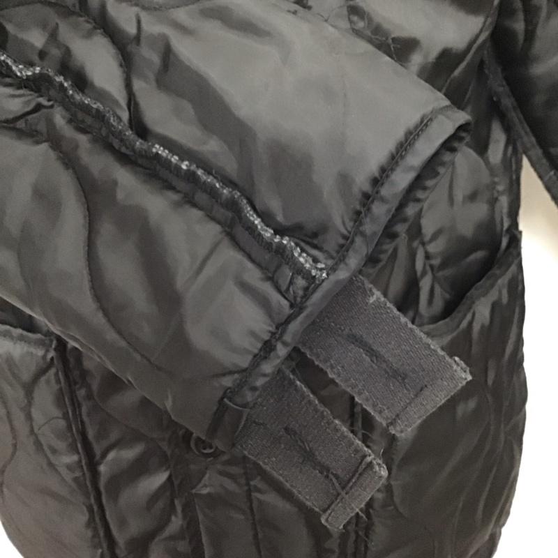 古着 USED ジャケット、上着 ジャケット、ブレザー キルティングジャケット インナージャケット ボタン前開ジャケット アウター S 無地 黒 / ブラック /  メンズ USED 古着 中古 10124259