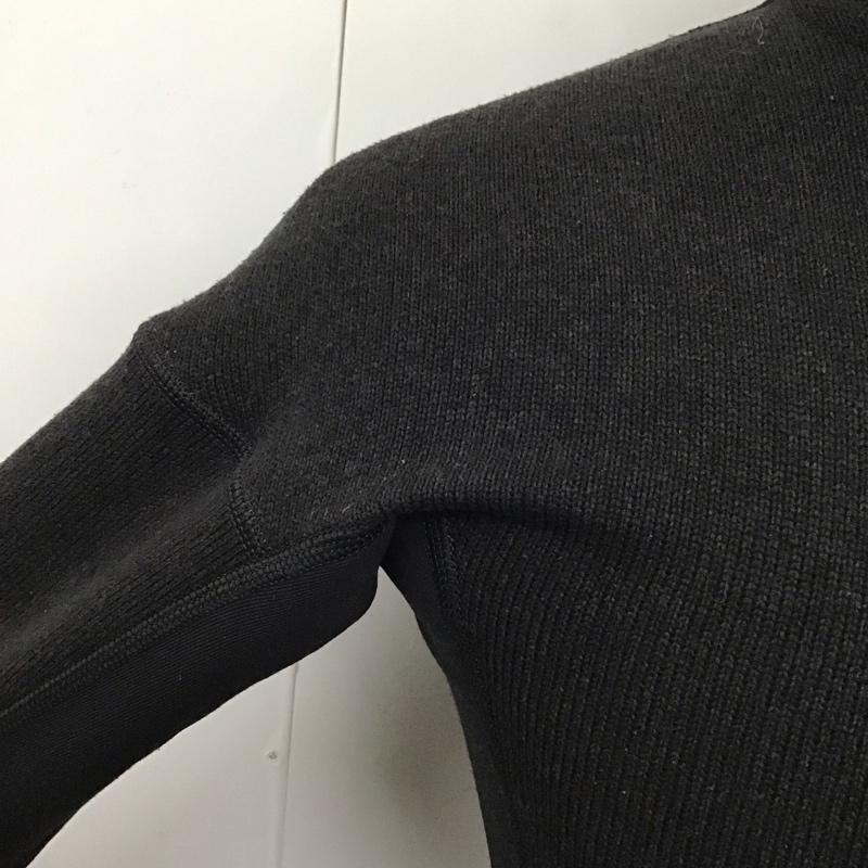 パタゴニア patagonia ジャケット、上着 ジャンパー、ブルゾン 25970fa16 ジップアップジャケット フリースジャケット アウター XS ロゴ、文字 黒 / ブラック /  メンズ USED 古着 中古 10120057
