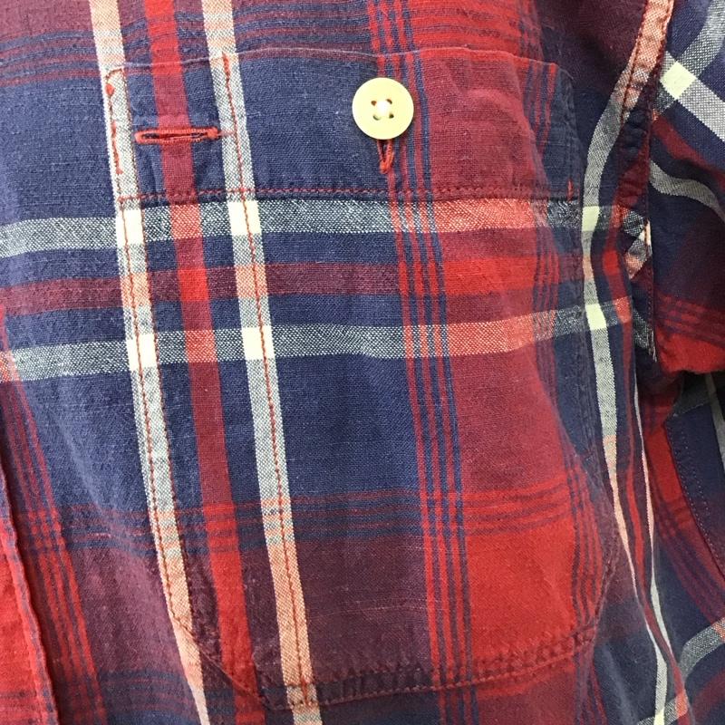 ポロラルフローレン POLO RALPH LAUREN シャツ、ブラウス 半袖 半袖シャツ カラーシャツ 半袖カットソー チェックシャツ L チェック マルチカラー / マルチカラー /  メンズ USED 古着 中古 10114561