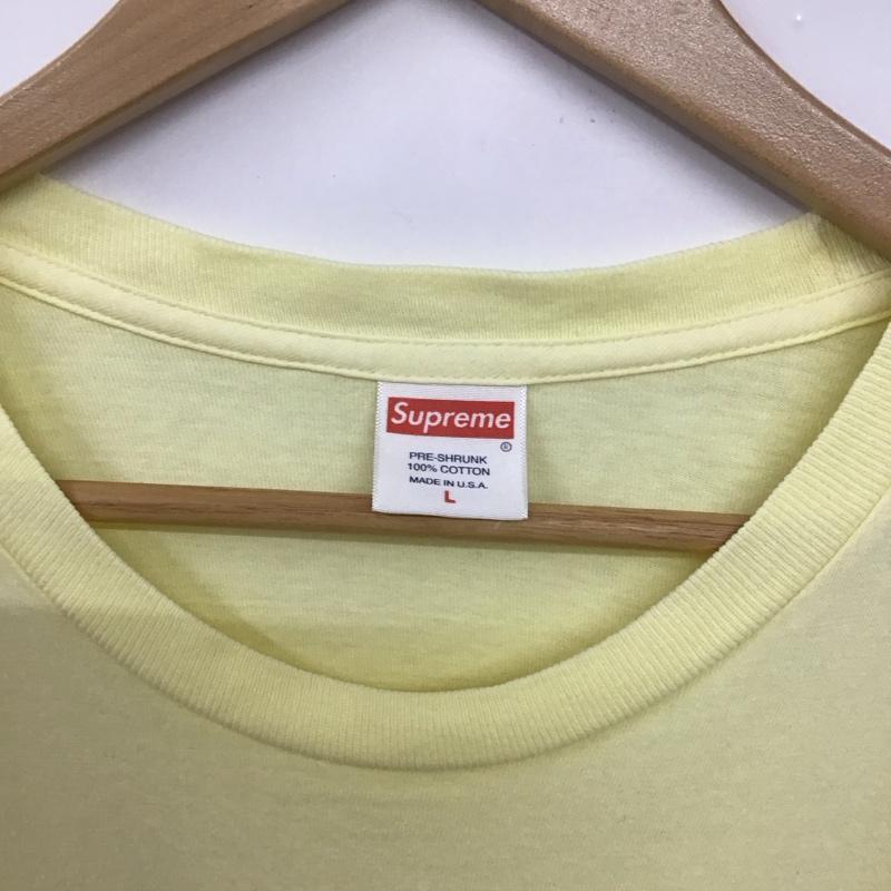 シュプリーム Supreme Tシャツ 半袖 18AW BottleCapTee 半袖カットソー プリントTシャツ L プリント 黄 / イエロー /  メンズ USED 古着 中古 10132197