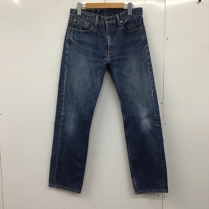 リーバイストラウスアンドコー Levi Strauss & co. パンツ デニム、ジーンズ デニムパンツ スリムパンツ カジュアルパンツ 32インチ 無地 インディゴ / インディゴ /  メンズ USED 古着 中古 10150390