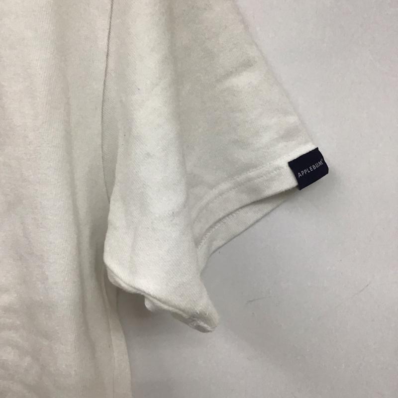 アップルバム APPLEBUM Tシャツ 半袖 半袖カットソー プリントTシャツ クルーネックカットソー M プリント 白 / ホワイト /  メンズ USED 古着 中古 10128762