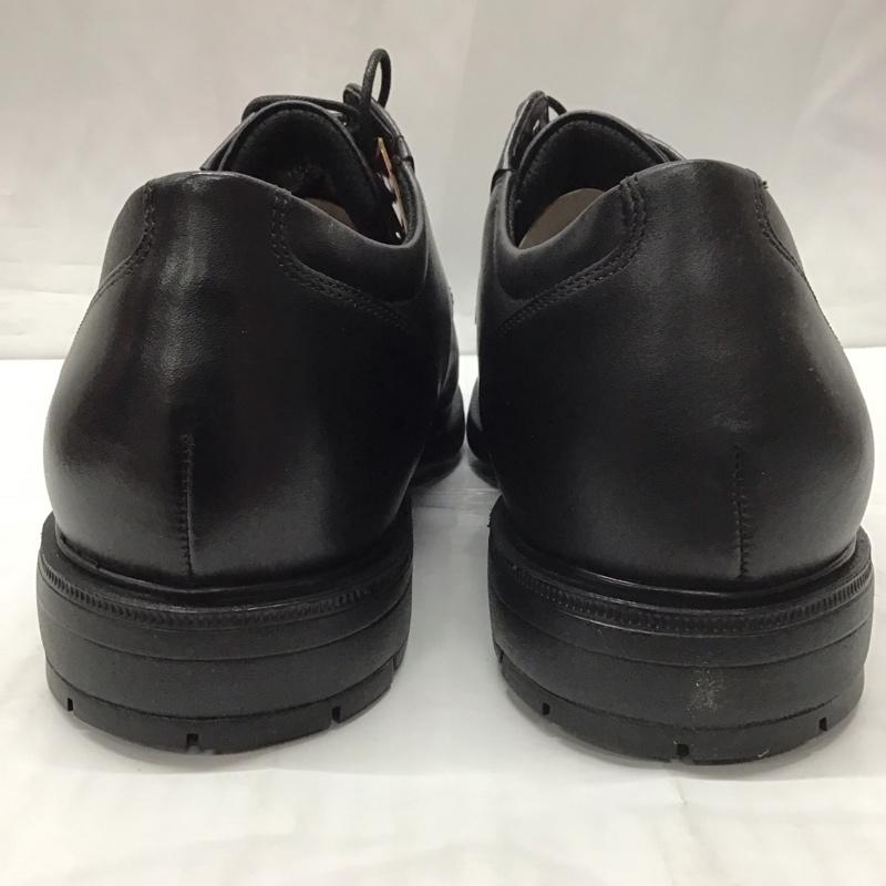 アシックス ASICS 革靴 革靴 TU-7796 texcy luxe ストレートチップ 幅広 箱有 4E 26cm 26.0cm 無地 黒 / ブラック /  メンズ USED 古着 中古 10111730