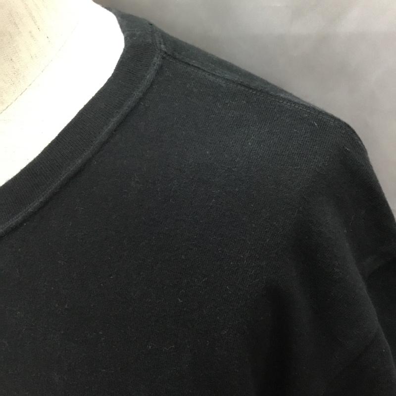 タンタン TANG TANG Tシャツ 半袖 半袖カットソー プリントTシャツ クルーネックカットソー XL ロゴ、文字 黒 / ブラック /  メンズ USED 古着 中古 10116237