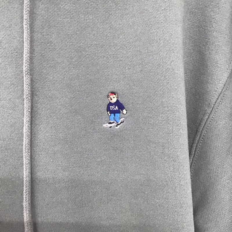 フリークスストア FREAK S STORE パーカー 長袖 Roster Bear フーディー FREE 無地 カーキ / カーキ /  レディース USED 古着 中古 10140624