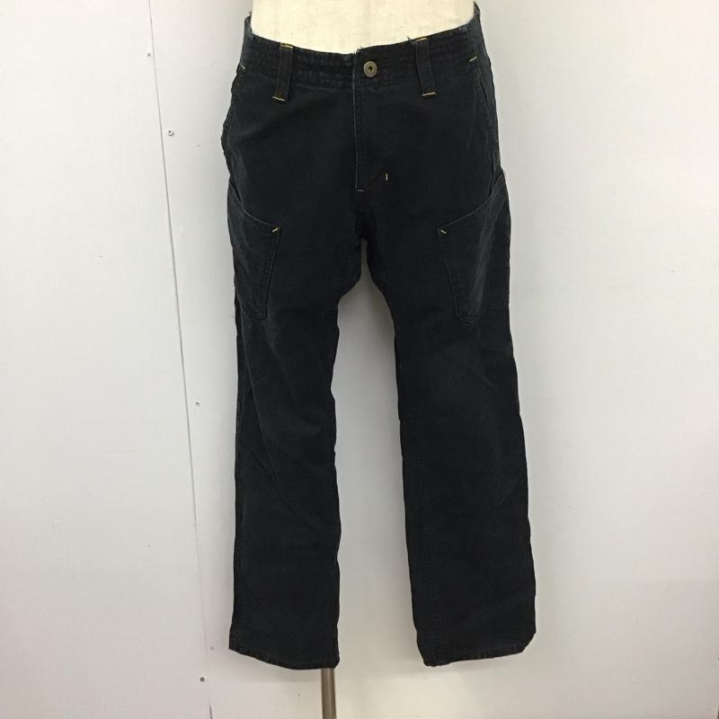 グリップスワニー GRIP SWANY パンツ ワークパンツ、ペインターパンツ GSP-12 WORK PANTS2 S 無地 紺 / ネイビー /  メンズ USED 古着 中古 10119157