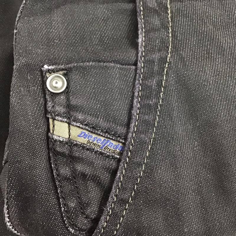 ディーゼル DIESEL パンツ デニム、ジーンズ デニムパンツ スリムパンツ ジーンズ カジュアルパンツ ストレッチパンツ 29インチ 無地 黒 / ブラック /  メンズ USED 古着 中古 10110218