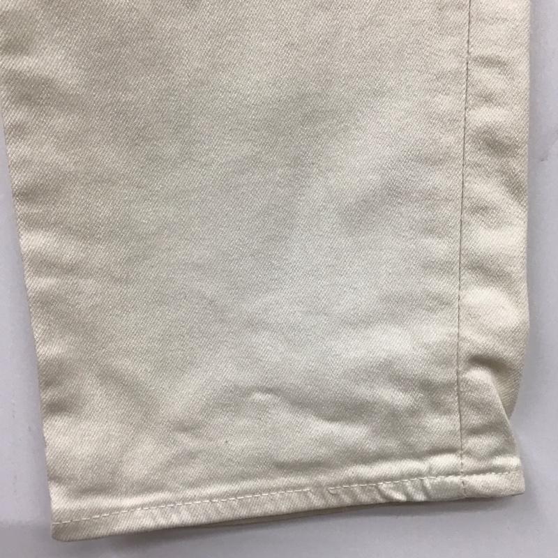 ヒステリックグラマー HYSTERIC GLAMOUR パンツ デニム、ジーンズ デニムパンツ スリムパンツ ストレッチパンツ ジーンズ 31インチ 無地 白 / ホワイト /  メンズ USED 古着 中古 10116412