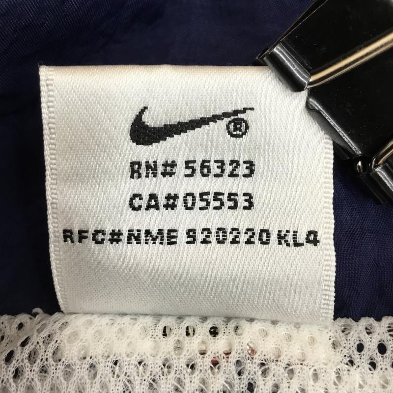 ナイキ NIKE ジャケット、上着 ジャンパー、ブルゾン 90s M 刺繍 白 / ホワイト / X 紺 / ネイビー /  メンズ USED 古着 中古 10142562