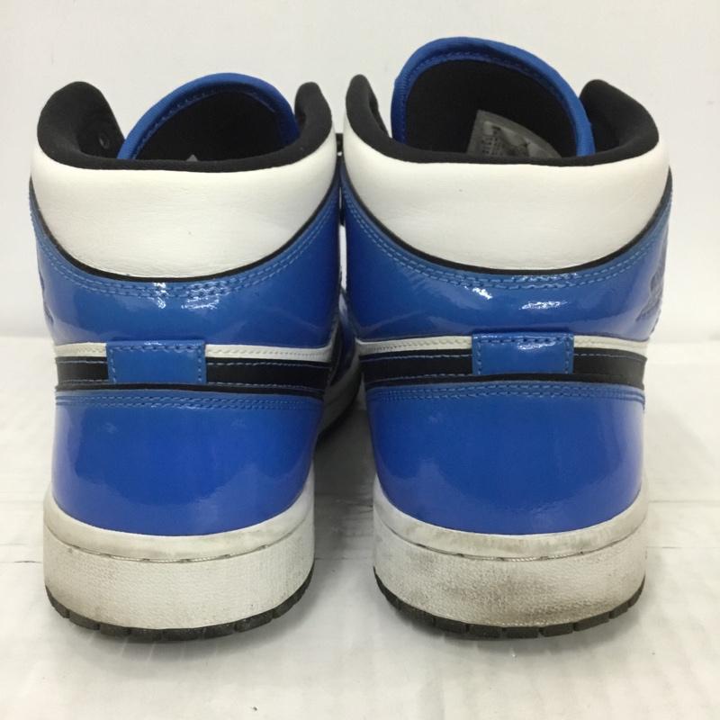 ナイキ NIKE スニーカー スニーカー DD6834-402 AIR JORDAN 1 MID SE 27cm 箱有 27.0cm ロゴ、文字 白 / ホワイト / X 青 / ブルー / X 黒 / ブラック /  メンズ USED 古着 中古 10123980