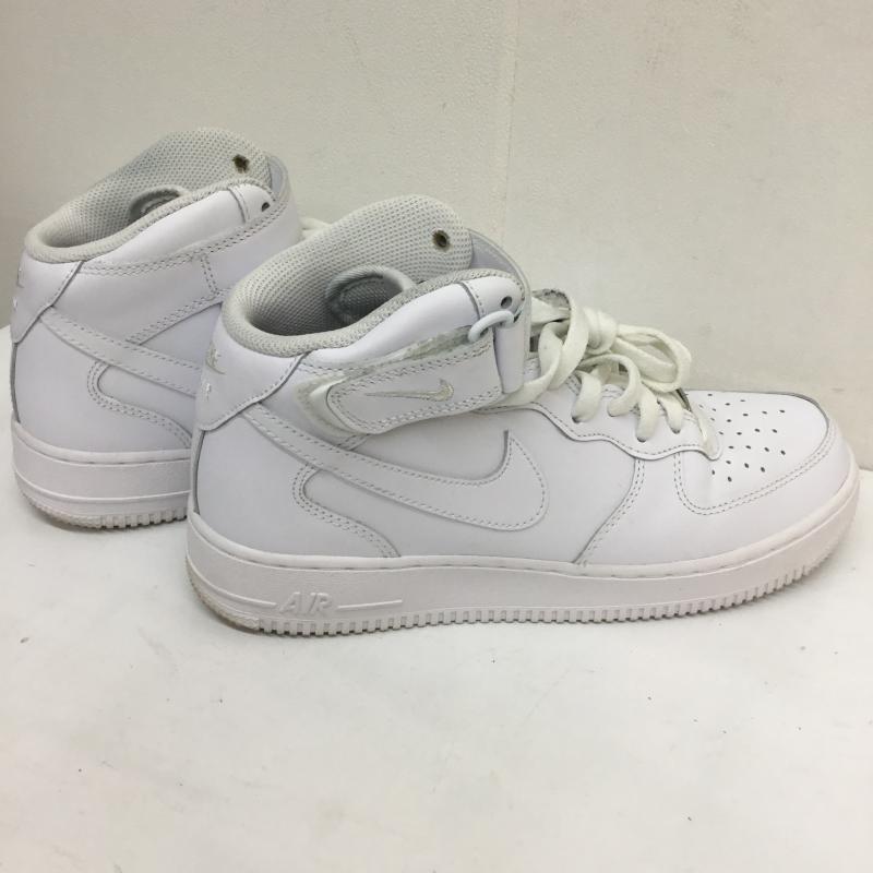 ナイキ NIKE スニーカー スニーカー AIR FORCE 1 MID 07 エアフォース 1 ミッド 07 CW2289-111 26.5cm ロゴ、文字 白 / ホワイト /  メンズ USED 古着 中古 10108150