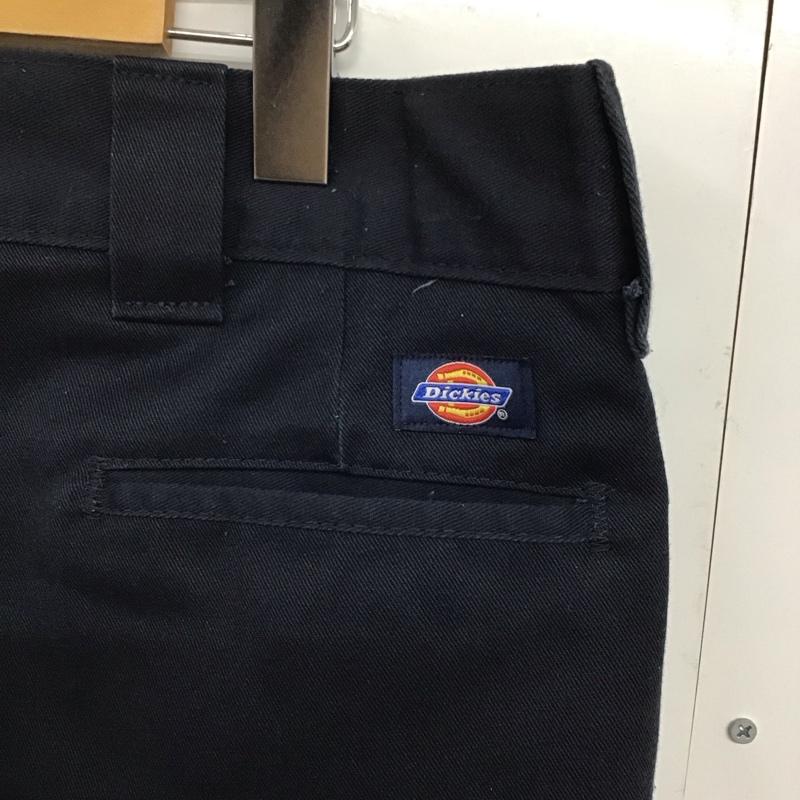 ディッキーズ Dickies パンツ ワークパンツ、ペインターパンツ ワークパンツ ワイドパンツ カジュアルパンツ チノパン 36インチ 無地 紺 / ネイビー /  メンズ USED 古着 中古 10143446