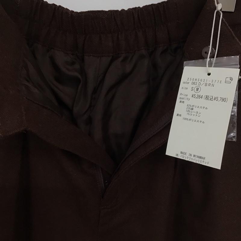 アズールバイマウジー AZUL BY MOUSSY パンツ スラックス M 無地 茶 / ブラウン /  レディース USED 古着 中古 10148425