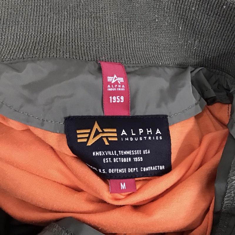 アルファインダストリー Alpha Industries ジャケット、上着 フライトジャケット TA1374-019 ミリタリー M 無地 カーキ / カーキ /  メンズ USED 古着 中古 10118120