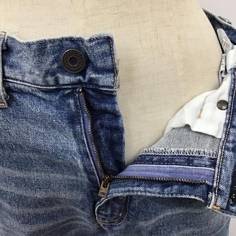 マウジー MOUSSY パンツ デニム、ジーンズ 010faa12-1300-1 ブーツカットパンツ デニムパンツ フレアパンツ 27インチ 無地 インディゴ / インディゴ /  レディース USED 古着 中古 10114480