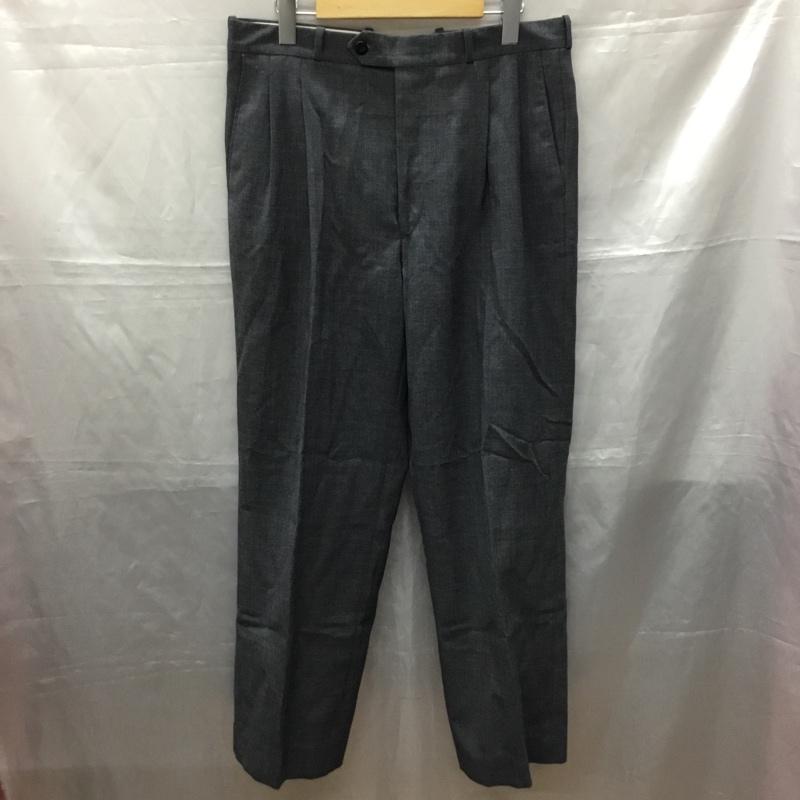 イウ゛サンローランリウ゛ゴーシュ YVESSAINTLAURENTRIVEGAUCHE パンツ スラックス スラックスパンツ ワイドパンツ カジュアルパンツ センタータックパンツ 80～90s 34 無地 灰 / グレー /  メンズ USED 古着 中古 10114839