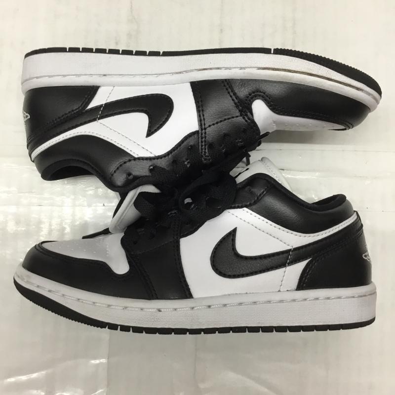 ナイキ NIKE スニーカー スニーカー DC0774-101 WMNS AIR JORDAN 1 LOW 22.5cm 22.5cm ロゴ、文字 白 / ホワイト / X 黒 / ブラック /  レディース USED 古着 中古 10113754