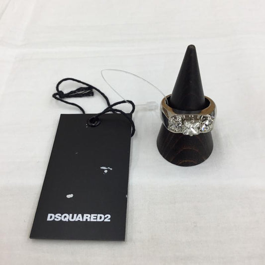 ディースクエアード2 DSQUARED2 アクセサリー 指輪 FREE 無地 銀 / シルバー /  メンズ USED 古着 中古 10136410