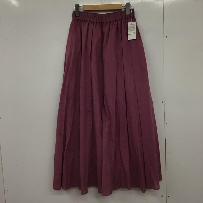 サニーレーベル Sonny Label スカート ロングスカート エアリーマキシスカート タグ付 FREE 無地 桃 / ピンク /  レディース USED 古着 中古 10151023