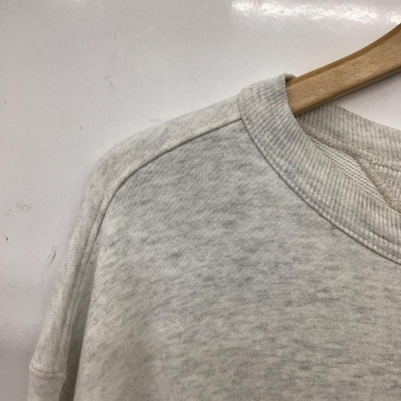 チャンピオン Champion トレーナー 長袖 c3-4021 長袖トレーナー スウェット クルーネック プリント 灰 / グレー /  メンズ USED 古着 中古 10129309