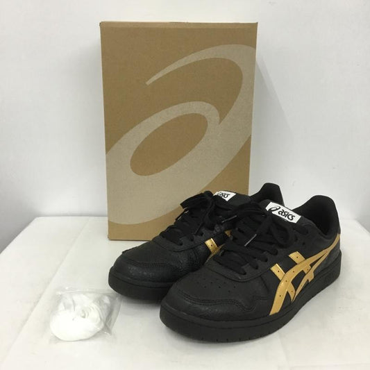 アシックス ASICS スニーカー スニーカー 1201B048 JAPAN PRO 28cm 28.0cm ロゴ、文字 黒 / ブラック / X 金 / ゴールド /  メンズ USED 古着 中古 10139209
