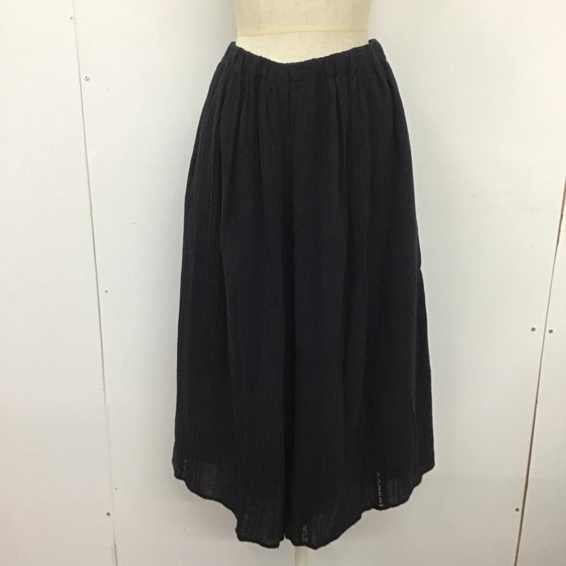 サマンサモスモス Samansa Mos2 ボトムス ボトムス clc-1404359 ワイドパンツ フレアパンツ ガチョウパンツ FREE 無地 黒 / ブラック /  レディース USED 古着 中古 10109559