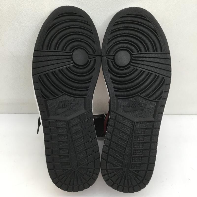 ナイキ NIKE スニーカー スニーカー AIR JORDAN 1 LOW エア ジョーダン 1 ロー ジムレッド 553558-605 タグ付 28.5cm ロゴ、文字 黒 / ブラック / X 赤 / レッド /  メンズ USED 古着 中古 10107075
