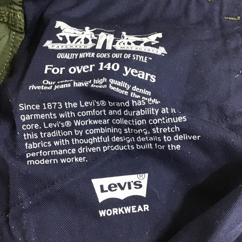 リーバイストラウスアンドコー Levi Strauss & co. パンツ ワークパンツ、ペインターパンツ ミリタリーパンツ カーゴパンツ ワイドパンツ ジーンズ 34 無地 カーキ / カーキ /  メンズ USED 古着 中古 10105580