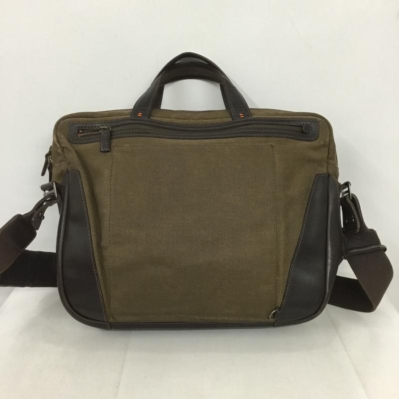 ダンヒル DUNHILL ショルダーバッグ ショルダーバッグ キャンバス 2WAY 無地 茶 / ブラウン /  メンズ USED 古着 中古 10133249