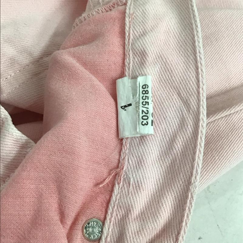 ザラ ZARA パンツ デニム、ジーンズ 38 無地 桃 / ピンク /  レディース USED 古着 中古 10131659