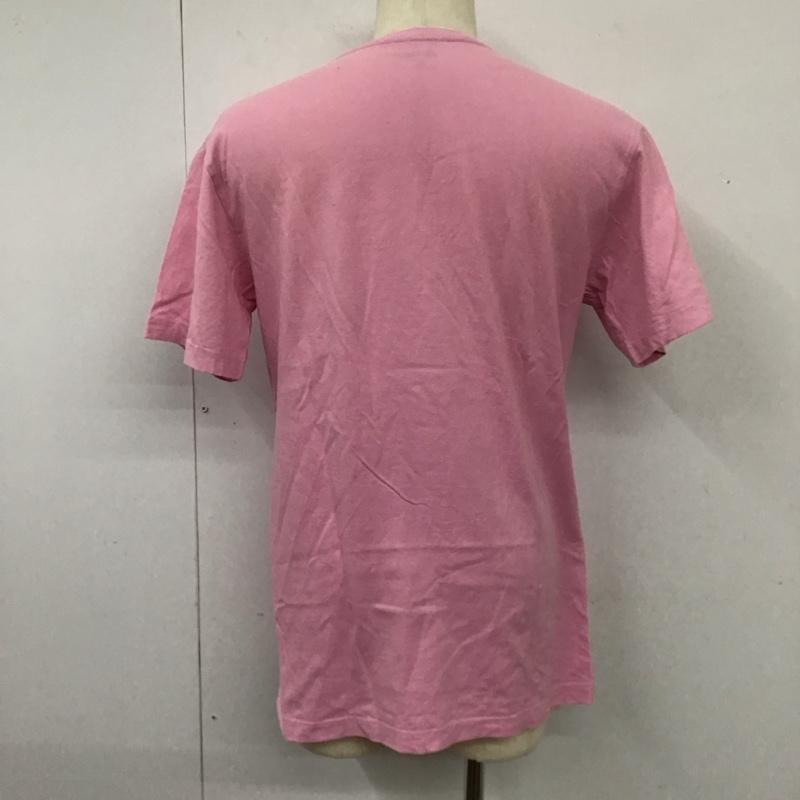 エクストララージ XLARGE Tシャツ 半袖 半袖カットソー プリントTシャツ クルーネックカットソー M ロゴ、文字 桃 / ピンク /  メンズ USED 古着 中古 10114192