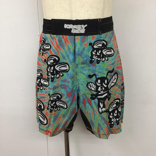 スコロクト SKOLOCT パンツ ショートパンツ ハーフパンツ ショートパンツ カジュアルパンツ krazybee ファイトパンツ M プリント マルチカラー / マルチカラー /  メンズ USED 古着 中古 10111955