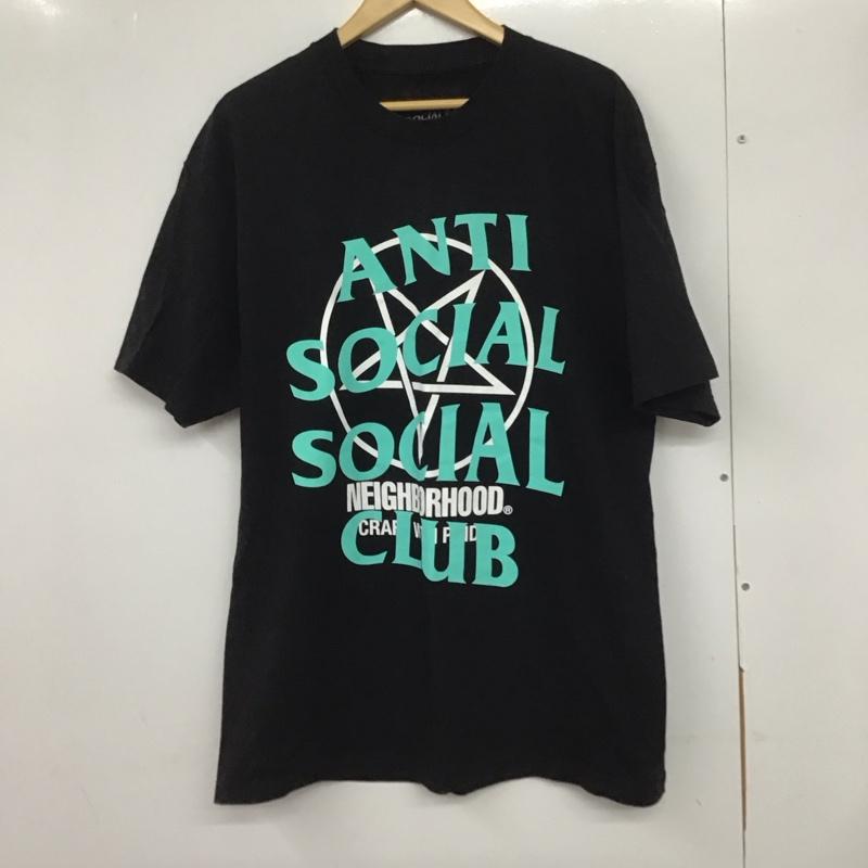 ネイバーフッド NEIGHBORHOOD Tシャツ 半袖 L プリント 黒 / ブラック /  メンズ USED 古着 中古 10132885