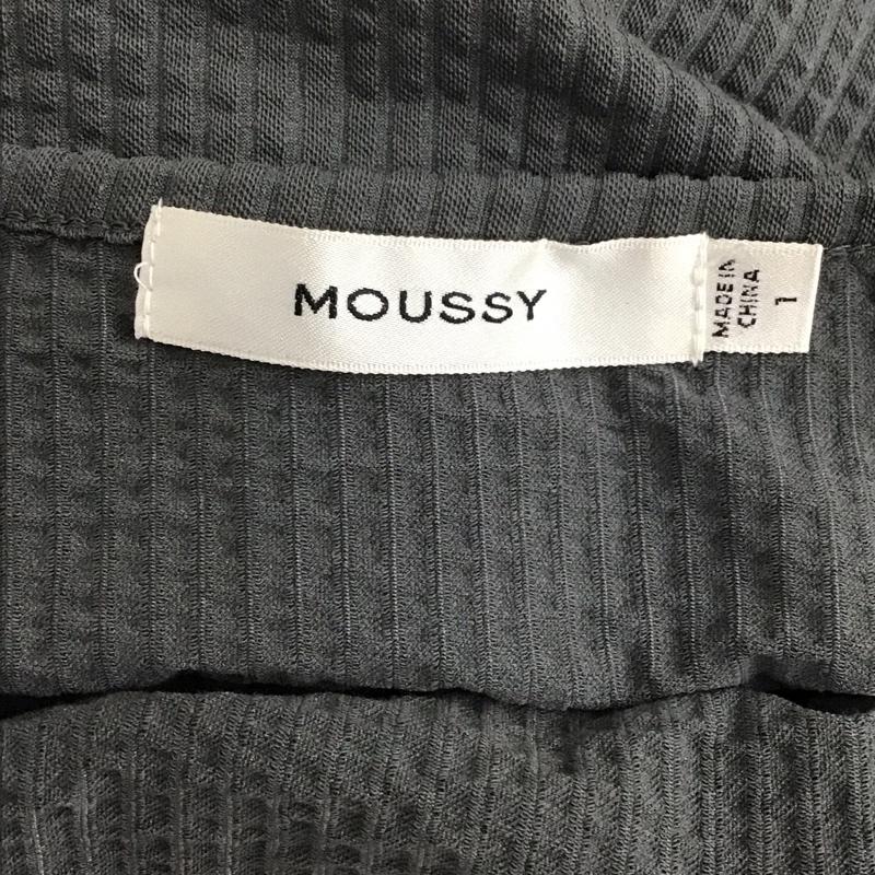 マウジー MOUSSY ワンピース ロングスカート 010GSS80-1200 ティアード キャミワンピース 1 無地 灰 / グレー /  レディース USED 古着 中古 10109022