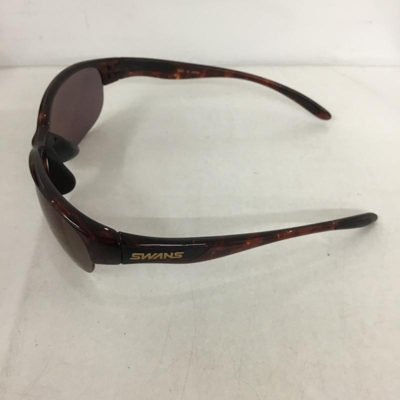 スワンズ Swans めがね・サングラス サングラス LN-0170 LUNA ULTRA LENS for DRIVINGモデル スポーツサングラス 箱有 ロゴ、文字 えんじ / ワインレッド /  メンズ USED 古着 中古 10141101
