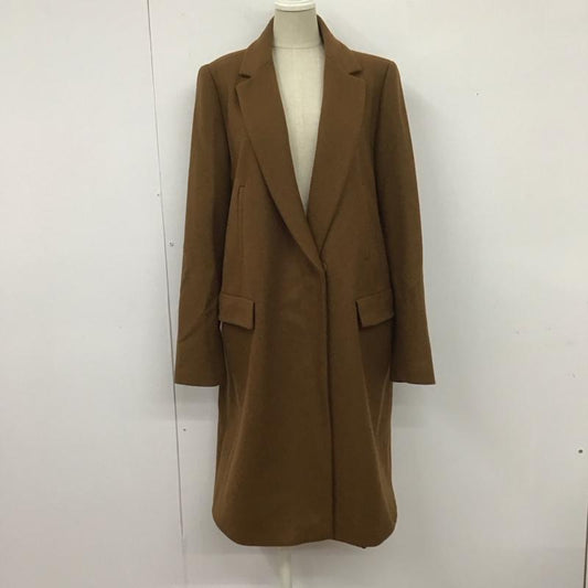 ザラベーシック ZARA BASIC ジャケット、上着 ジャケット、ブレザー ロングコートジャケット カラージャケット アウター カジュアルジャケット M 無地 茶 / ブラウン /  レディース USED 古着 中古 10109224