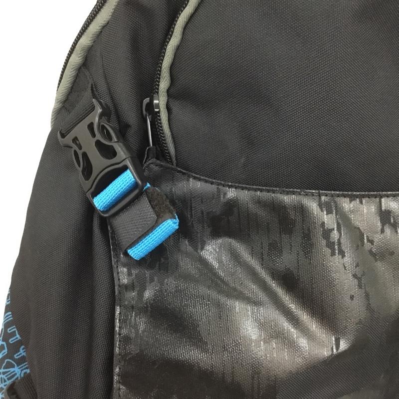 古着 USED リュックサック、デイパック リュックサック、デイバッグ RIDE snowboards ロゴ、文字 黒 / ブラック /  メンズ USED 古着 中古 10140038