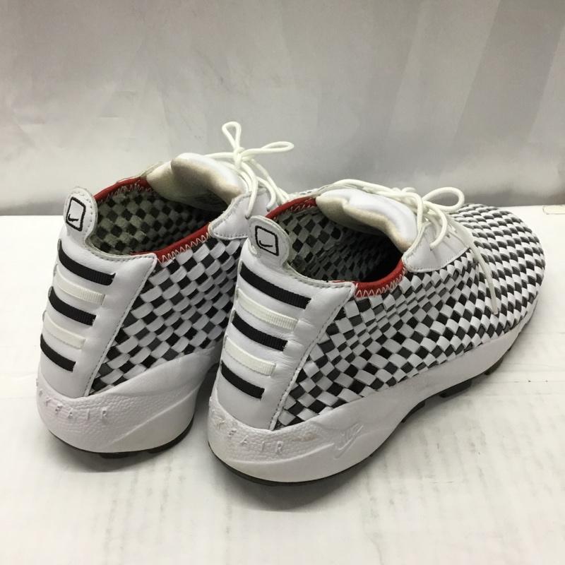ナイキ NIKE スニーカー スニーカー 318997-101 AIR FOOTSCAPE WOVEN CHUCCA 10AC 宇野薫 28.5cm 28.5cm ロゴ、文字 白 / ホワイト / X 黒 / ブラック / X 赤 / レッド /  メンズ USED 古着 中古 10110160